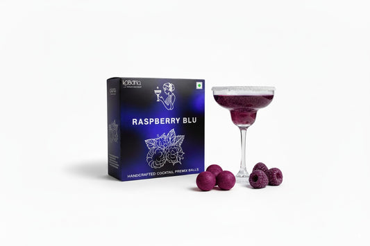 Raspberry Blu: Berry Cocktail Premix Balls