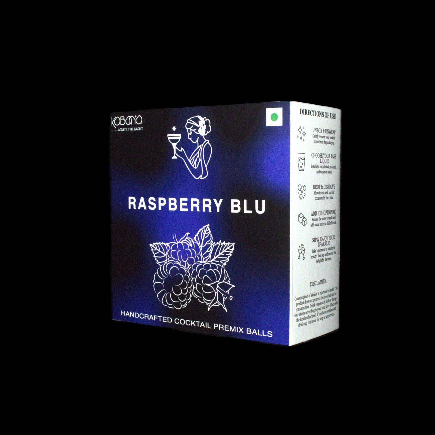 Raspberry Blu: Berry Cocktail Premix Balls
