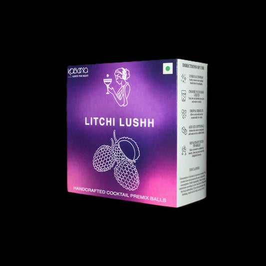 Litchi Lushh: Tropical Lychee Cocktail Balls