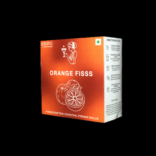 Orange Fiss: Effervescent Cocktail Spheres